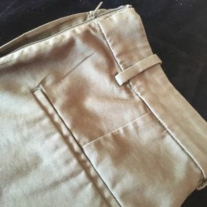 The most classy pair of olive green slacks